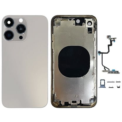 Back Cover with Appearance Imitation of iP15 Pro for iPhone XR(Titanium Gray) - Back Cover by PMC Jewellery | Online Shopping South Africa | PMC Jewellery | Buy Now Pay Later Mobicred