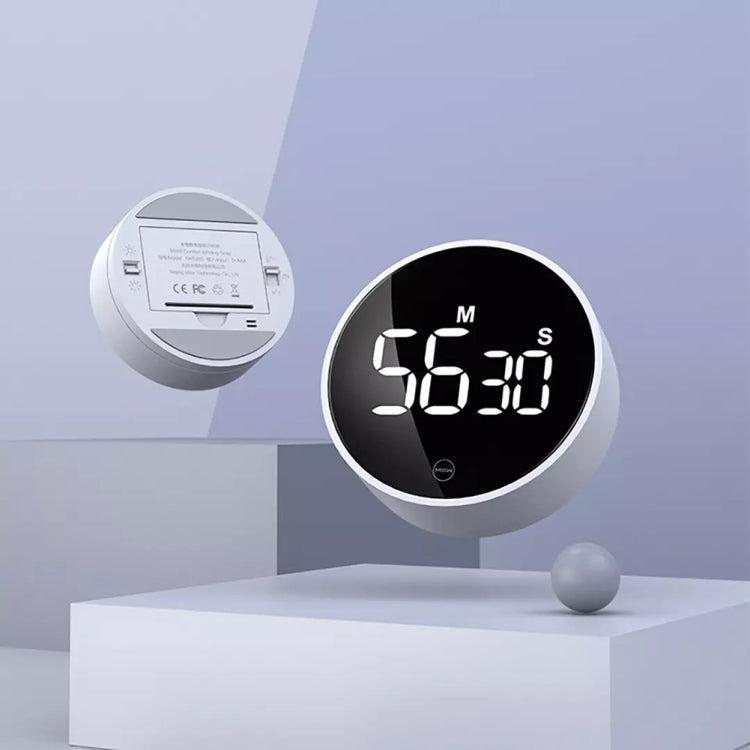 Original Xiaomi Youpin Miiiw Kitchen Adjustable Magnetic LED Digital Display Cooking Alarm Clock Rotary Timer - Digital Countdown by Xiaomi | Online Shopping South Africa | PMC Jewellery