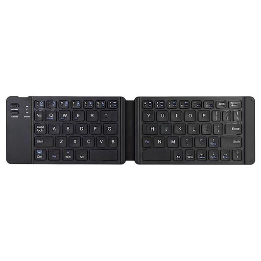 B05 USB Charging Portable Mini Folding Bluetooth Wireless Keyboard (Black) - Mini Keyboard by PMC Jewellery | Online Shopping South Africa | PMC Jewellery | Buy Now Pay Later Mobicred