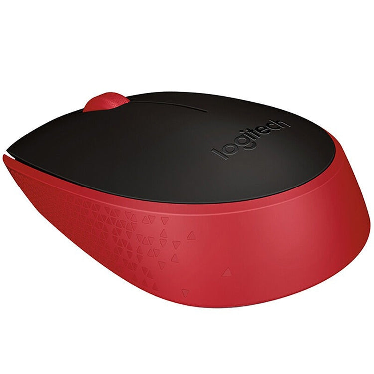 Logitech M171 1000DPI USB Wireless Mouse with 2.4G Receiver (Red) - Wireless Mice by Logitech | Online Shopping South Africa | PMC Jewellery | Buy Now Pay Later Mobicred