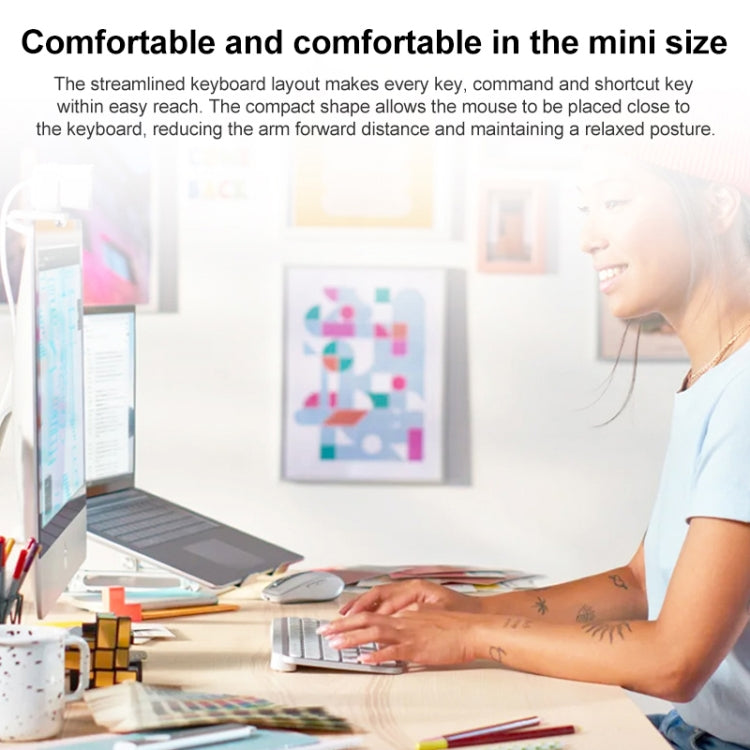 Logitech MX Keys Mini Mac Version Wireless Bluetooth Ultra-thin Smart Backlit Keyboard (Grey) - free shipping - PMC TechLife - Order now!