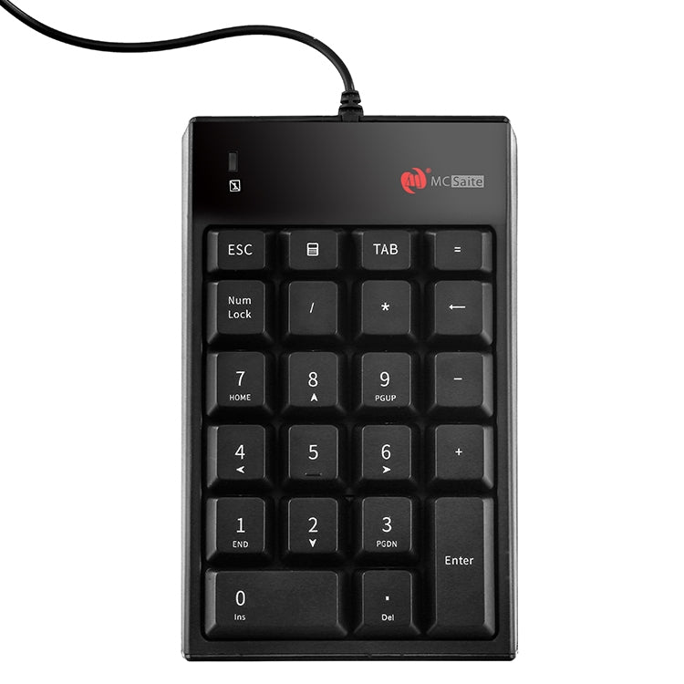 MC Saite MC-061 23 Keys Wired Numeric Keyboard - Wired Keyboard by MC Saite | Online Shopping South Africa | PMC Jewellery | Buy Now Pay Later Mobicred