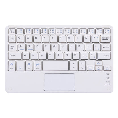 Bluetooth Wireless Keyboard with Touch Panel, Compatible with All Android & Windows 9 inch Tablets with Bluetooth Functions(White) - Universal Keyboard by PMC Jewellery | Online Shopping South Africa | PMC Jewellery