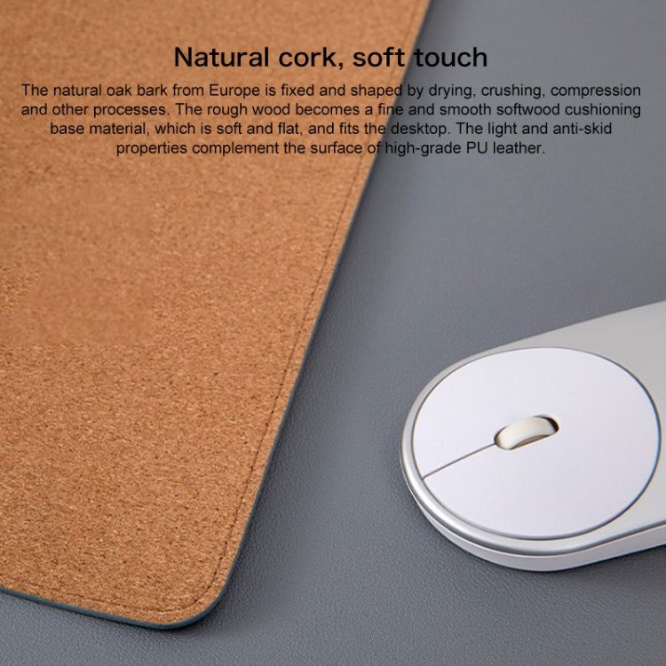 Original Xiaomi Large Mouse Mat Non-Slip Waterproof Desk Pad (Grey) - Mouse Pads by Xiaomi | Online Shopping South Africa | PMC Jewellery | Buy Now Pay Later Mobicred