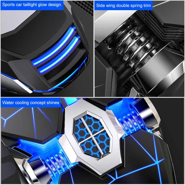 YINDIAO 3200DPI 4-modes Adjustable 7-keys RGB Light Wired Gaming Mechanical Mouse, Style: Audio Version (Black) - free shipping - PMC TechLife - Order now!