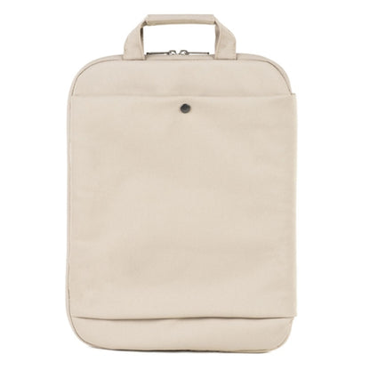 POFOKO E540 Series Polyester Waterproof Laptop Handbag for 13 inch Laptops (Beige) - Other by POFOKO | Online Shopping South Africa | PMC Jewellery | Buy Now Pay Later Mobicred