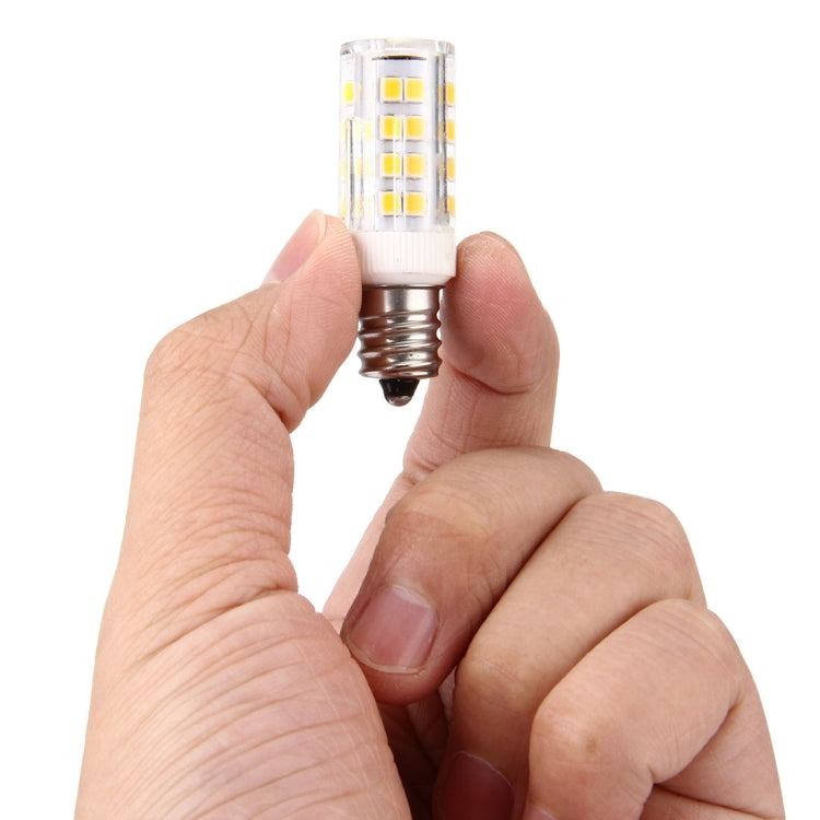 E12 5W 330LM Corn Light Bulb, 51 LED SMD 2835, AC110V-220V(Warm White) - free shipping - PMc TechLife - Order now!