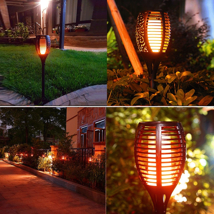 96 LED Solar Flame Light Outdoor Garden Lawn Light Garden Landscape Torch Light - Solar Lights by PMC Jewellery | Online Shopping South Africa | PMC Jewellery