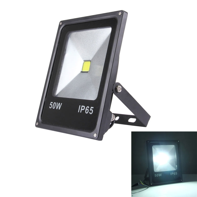 50W IP65 Waterproof White Light LED Floodlight, 4500LM Lamp, AC 85-265V - Floodlights by PMC Jewellery | Online Shopping South Africa | PMC Jewellery | Buy Now Pay Later Mobicred