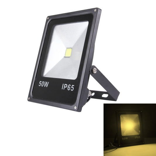 50W IP65 Waterproof White Light LED Floodlight, 4500LM LED Light, AC 85-265V(Warm White) - Floodlights by PMC Jewellery | Online Shopping South Africa | PMC Jewellery | Buy Now Pay Later Mobicred