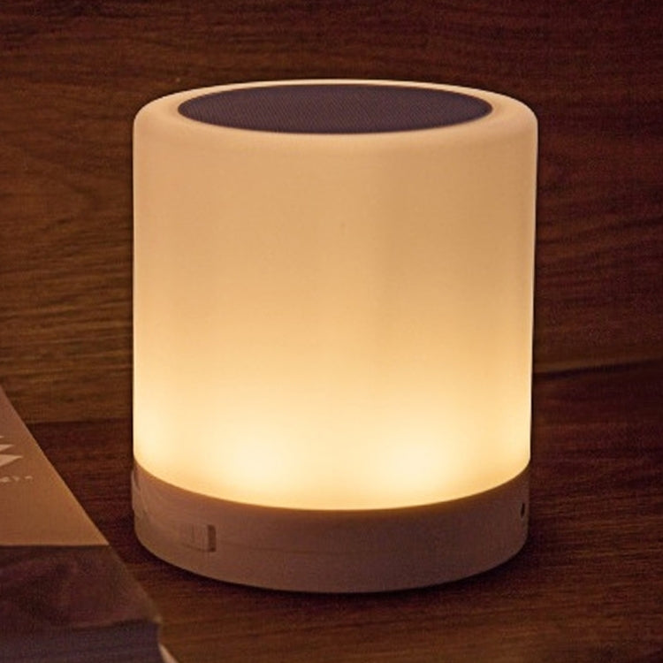 388 Atmosphere Light Music Table Lamp Multifunctional Wireless Bluetooth Speaker , with LED Light & Handle, Support AUX IN & Hands-free Answer & TF Card - Night Lights by PMc TechLife | Online Shopping South Africa | PMc TechLife | Buy Now Pay Later Mobicred