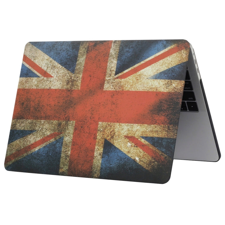 For 2016 New Macbook Pro 13.3 inch A1706 & A1708 Retro UK Flag Pattern Laptop Water Decals PC Protective Case - MacBook Pro Cases by PMC Jewellery | Online Shopping South Africa | PMC Jewellery | Buy Now Pay Later Mobicred