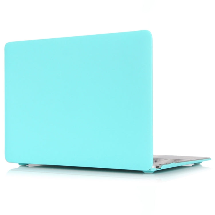 For MacBook Air 13.3 inch A1932 2018 & A2179 2020 & A2337 Laptop Matte Style Protective Case(White Blue) - MacBook Air Cases by PMC Jewellery | Online Shopping South Africa | PMC Jewellery | Buy Now Pay Later Mobicred