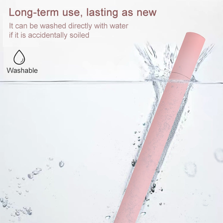 LOVE MEI For Apple Pencil 1 Triangle Shape Stylus Pen Silicone Protective Case Cover (Pink) - Pencil Accessories by LOVE MEI | Online Shopping South Africa | PMC TechLife | Buy Now Pay Later Mobicred
