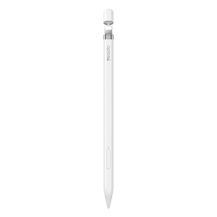 Yesido ST13 8 Pin Interface Multi-function Bluetooth Wireless Stylus Pen Capacitive Pencil for iPad (White) - free shipping - PMC Jewellery - Order now!
