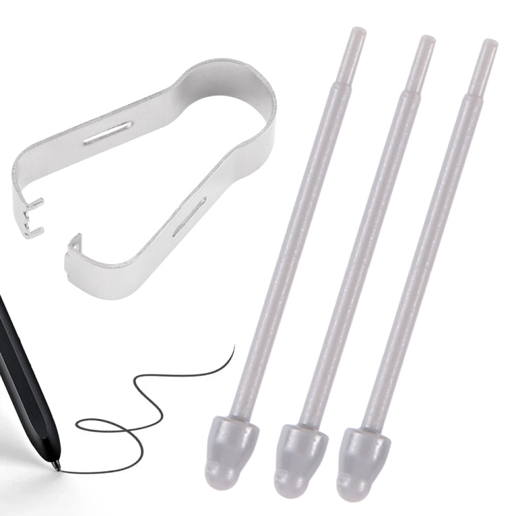 For Samsung Galaxy Z Fold5 / Fold4 / Fold3 4 in 1 Stylus Pen Replacement Pencil Tips (Grey) - Pencil Accessories by PMc TechLife | Online Shopping South Africa | PMc TechLife | Buy Now Pay Later Mobicred