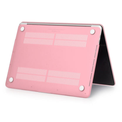 ENKAY Hat-Prince 2 in 1 Frosted Hard Shell Plastic Protective Case + US Version Ultra-thin TPU Keyboard Protector Cover for 2016 New MacBook Pro 13.3 inch with Touchbar (A1706)(Pink) - MacBook Pro Cases by ENKAY | Online Shopping South Africa | PMC Jewellery | Buy Now Pay Later Mobicred