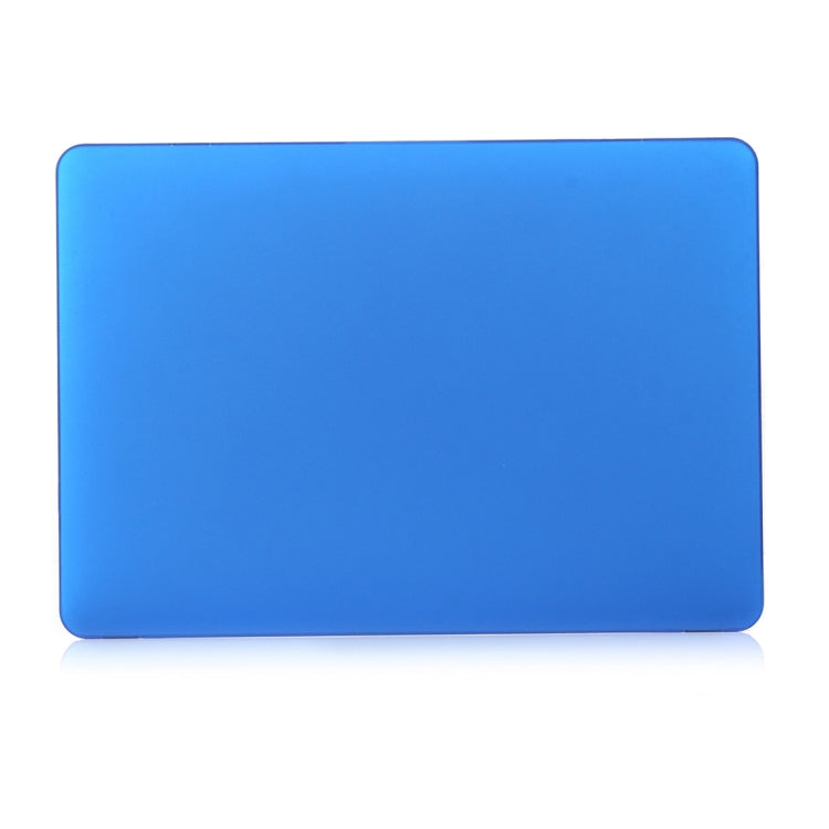 ENKAY Hat-Prince 2 in 1 Frosted Hard Shell Plastic Protective Case + US Version Ultra-thin TPU Keyboard Protector Cover for 2016 New MacBook Pro 15.4 inch with Touchbar (A1707)(Dark Blue) - MacBook Pro Cases by ENKAY | Online Shopping South Africa | PMC Jewellery | Buy Now Pay Later Mobicred