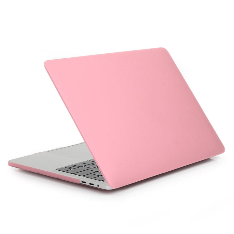 ENKAY Hat-Prince 2 in 1 Frosted Hard Shell Plastic Protective Case + US Version Ultra-thin TPU Keyboard Protector Cover for 2016 New MacBook Pro 15.4 inch with Touchbar (A1707)(Pink) - MacBook Pro Cases by ENKAY | Online Shopping South Africa | PMC Jewellery | Buy Now Pay Later Mobicred