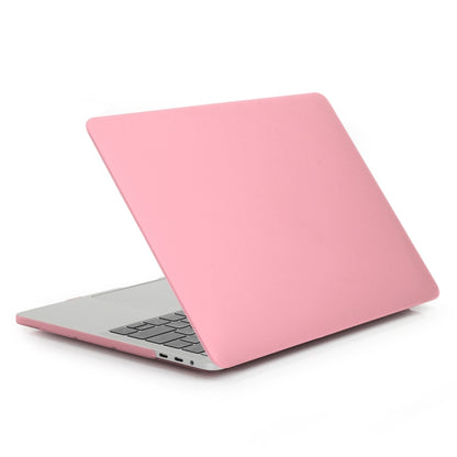 ENKAY Hat-Prince 2 in 1 Frosted Hard Shell Plastic Protective Case + US Version Ultra-thin TPU Keyboard Protector Cover for 2016 New MacBook Pro 15.4 inch with Touchbar (A1707)(Pink) - MacBook Pro Cases by ENKAY | Online Shopping South Africa | PMC Jewellery | Buy Now Pay Later Mobicred