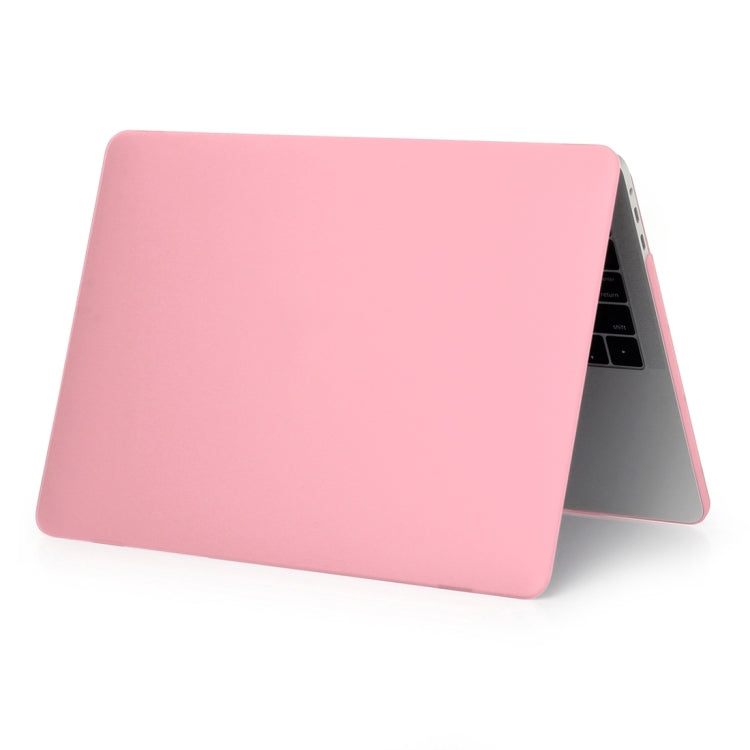 ENKAY Hat-Prince 2 in 1 Frosted Hard Shell Plastic Protective Case + US Version Ultra-thin TPU Keyboard Protector Cover for 2016 New MacBook Pro 15.4 inch with Touchbar (A1707)(Pink) - MacBook Pro Cases by ENKAY | Online Shopping South Africa | PMC Jewellery | Buy Now Pay Later Mobicred