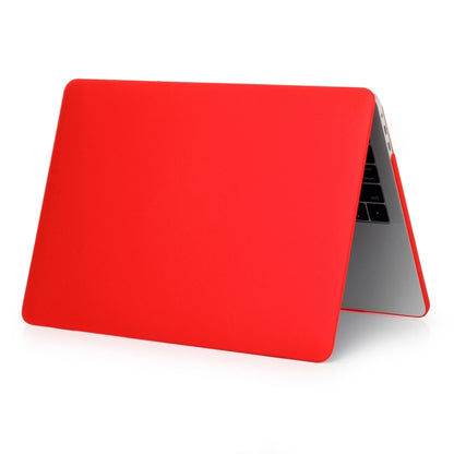 ENKAY Hat-Prince 2 in 1 Frosted Hard Shell Plastic Protective Case + US Version Ultra-thin TPU Keyboard Protector Cover for 2016 New MacBook Pro 15.4 inch with Touchbar (A1707)(Red) - MacBook Pro Cases by ENKAY | Online Shopping South Africa | PMC Jewellery | Buy Now Pay Later Mobicred