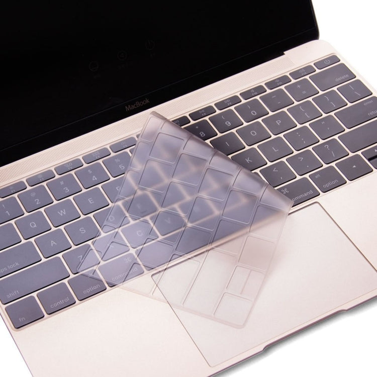 ENKAY Hat-Prince 2 in 1 Frosted Hard Shell Plastic Protective Case + Europe Version Ultra-thin TPU Keyboard Protector Cover for 2016 MacBook Pro 13.3 Inch without Touch Bar (A1708) (White) - MacBook Pro Cases by ENKAY | Online Shopping South Africa | PMC Jewellery | Buy Now Pay Later Mobicred