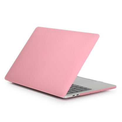 ENKAY Hat-Prince 2 in 1 Frosted Hard Shell Plastic Protective Case + Europe Version Ultra-thin TPU Keyboard Protector Cover for 2016 MacBook Pro 15.4 Inch with Touch Bar (A1707) (Pink) - MacBook Pro Cases by ENKAY | Online Shopping South Africa | PMC Jewellery | Buy Now Pay Later Mobicred