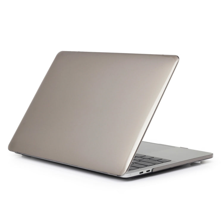 Laptop Crystal Style PC Protective Case for MacBook Pro 13.3 inch A1989 (2018) / A2159 / A2251 / A2289 / A2338(Grey) - MacBook Pro Cases by PMC Jewellery | Online Shopping South Africa | PMC Jewellery | Buy Now Pay Later Mobicred