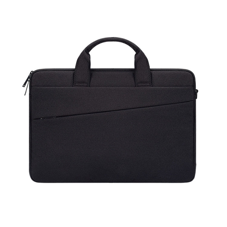 ST03S 13.3 inch Double Side Pockets Wearable Oxford Cloth Soft Handle Portable Laptop Tablet Bag(Black) - 13.3 inch by PMC Jewellery | Online Shopping South Africa | PMC Jewellery | Buy Now Pay Later Mobicred