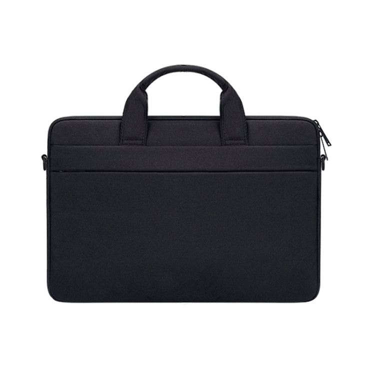 ST03S 14.1 inch Double Side Pockets Wearable Oxford Cloth Soft Handle Portable Laptop Tablet Bag(Black) - 14.1 inch by PMC Jewellery | Online Shopping South Africa | PMC Jewellery | Buy Now Pay Later Mobicred