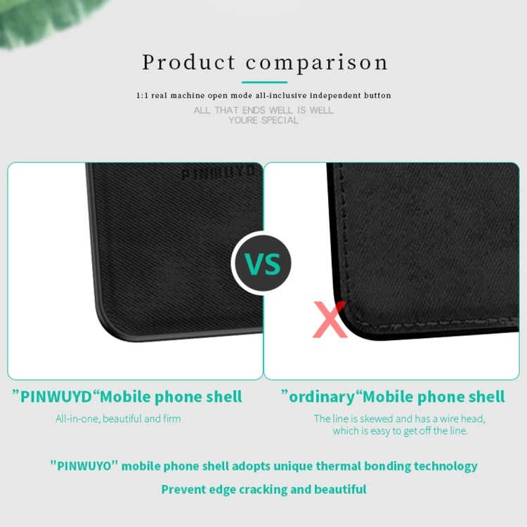 PINWUYO Shockproof Waterproof Full Coverage PC + TPU + Skin Protective Case for One Plus 6T (Black) - More Brand by PINWUYO | Online Shopping South Africa | PMC Jewellery | Buy Now Pay Later Mobicred