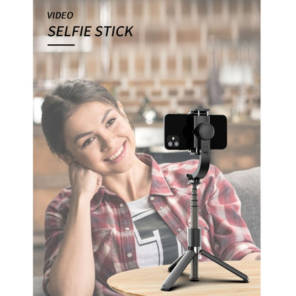 L08 Adjustable Gimbal Stabilize Bluetooth Self-timer Pole Tripod Selfie Stick (Black) - Selfie Sticks by PMC Jewellery | Online Shopping South Africa | PMC Jewellery | Buy Now Pay Later Mobicred