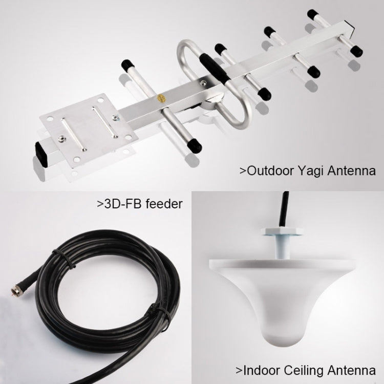GSM 900MHz Phone Signal Repeater Booster Kit - Boosters by PMC TechLife | Online Shopping South Africa | PMC TechLife