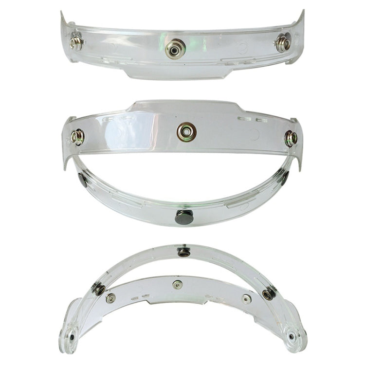 Soman Motorcycle Bubble Visor Open Face Helmet Visor Helmet Windshield Shield with Transparent Frame(Mirror) - free shipping - PMC TechLife - Order now!