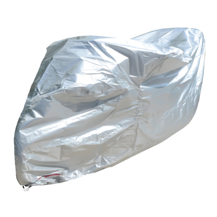 210D Oxford Cloth Motorcycle Electric Car Rainproof Dust-proof Cover, Size: L (Silver) - Raincoat by PMC Jewellery | Online Shopping South Africa | PMC Jewellery | Buy Now Pay Later Mobicred