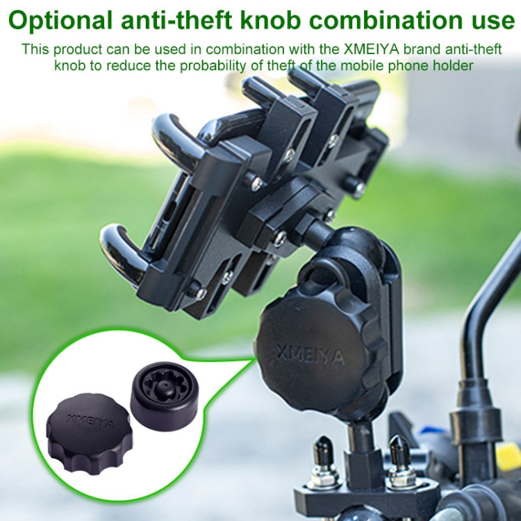 M10 Bolt Ball-Head Motorcycle Multi-function Eight-jaw Aluminum Phone Navigation Holder Bracket with Anti-theft Knobs - Holder by PMC TechLife | Online Shopping South Africa | PMC TechLife | Buy Now Pay Later Mobicred