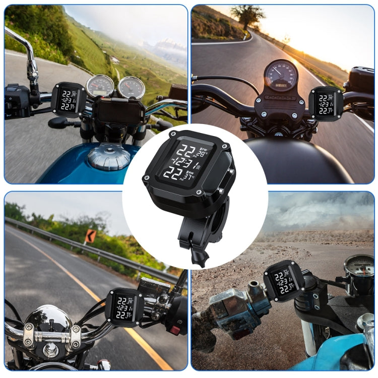 M6 Motorcycles Tire Pressure Monitor with Holder - Electrical Instruments by PMC Jewellery | Online Shopping South Africa | PMC Jewellery