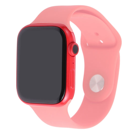 For Apple Watch Series 7 45mm Black Screen Non-Working Fake Dummy Display Model, For Photographing Watch-strap, No Watchband (Red) - Watch Model by PMC Jewellery | Online Shopping South Africa | PMC Jewellery | Buy Now Pay Later Mobicred