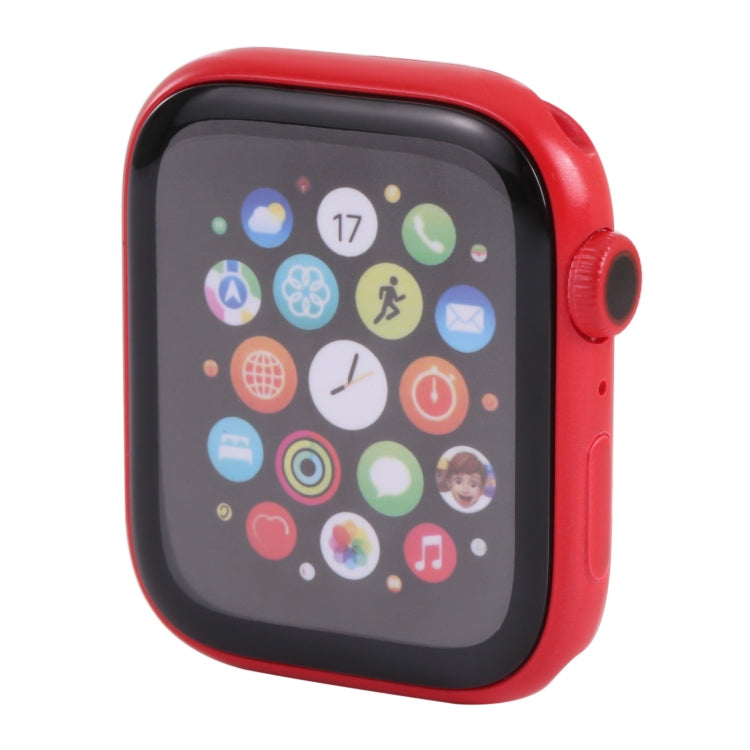 For Apple Watch Series 7 41mm Color Screen Non-Working Fake Dummy Display Model, For Photographing Watch-strap, No Watchband (Red) - Watch Model by PMC Jewellery | Online Shopping South Africa | PMC Jewellery | Buy Now Pay Later Mobicred