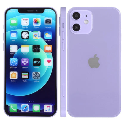 For iPhone 12 mini Color Screen Non-Working Fake Dummy Display Model (Purple) - For iPhone & iPad by PMC Jewellery | Online Shopping South Africa | PMC Jewellery | Buy Now Pay Later Mobicred