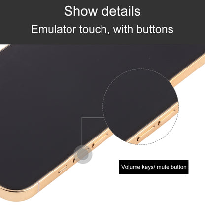 For iPhone 13 Pro Max Black Screen Non-Working Fake Dummy Display Model(Gold) - For iPhone & iPad by PMC Jewellery | Online Shopping South Africa | PMC Jewellery | Buy Now Pay Later Mobicred