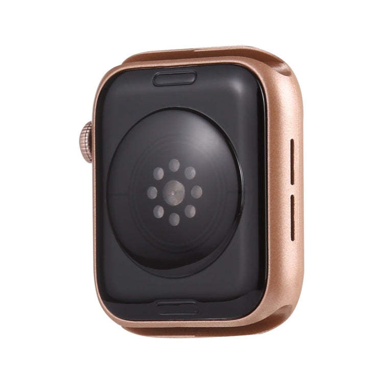 For Apple Watch Series 6 40mm Black Screen Non-Working Fake Dummy Display Model, For Photographing Watch-strap, No Watchband(Gold) - Watch Model by PMC Jewellery | Online Shopping South Africa | PMC Jewellery | Buy Now Pay Later Mobicred