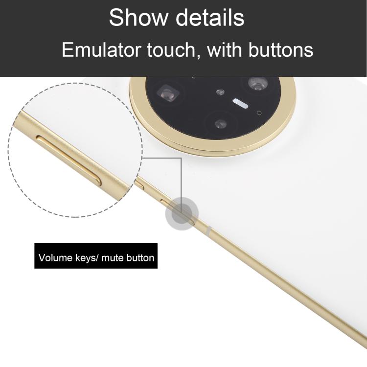 For Huawei Mate 70 Pro+ Color Screen Non-Working Fake Dummy Display Model (White) - For Huawei by PMC TechLife | Online Shopping South Africa | PMC TechLife | Buy Now Pay Later Mobicred