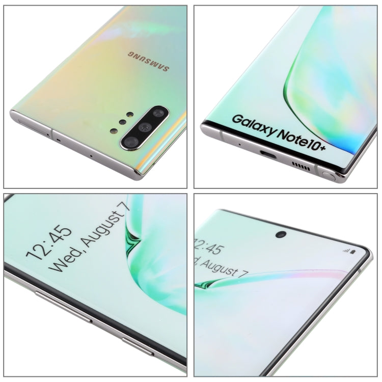 For Galaxy Note 10 + Original Color Screen Non-Working Fake Dummy Display Model (Silver) - For Galaxy by PMC Jewellery | Online Shopping South Africa | PMC Jewellery | Buy Now Pay Later Mobicred