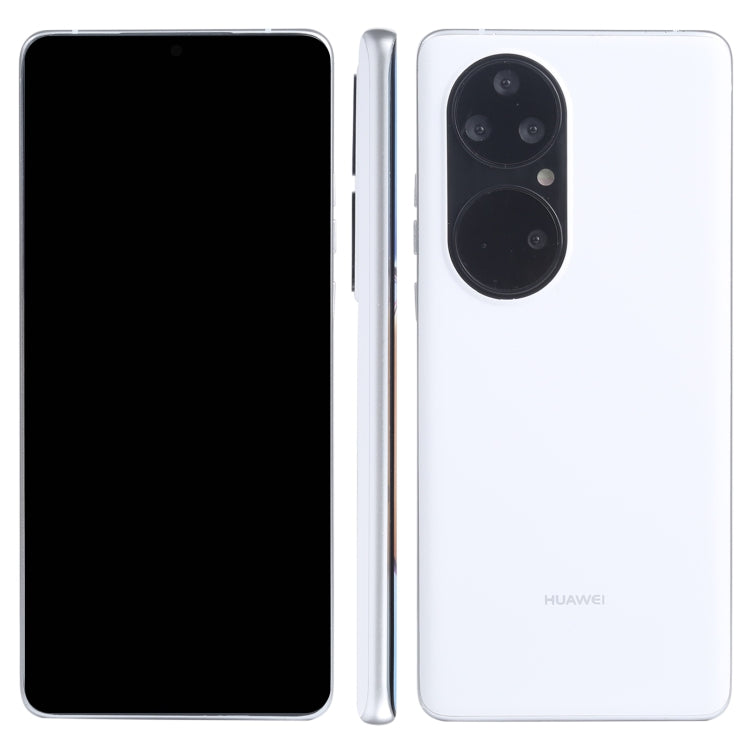 For Huawei P50 Pro Black Screen Non-Working Fake Dummy Display Model (White) - For Huawei by PMC Jewellery | Online Shopping South Africa | PMC Jewellery | Buy Now Pay Later Mobicred