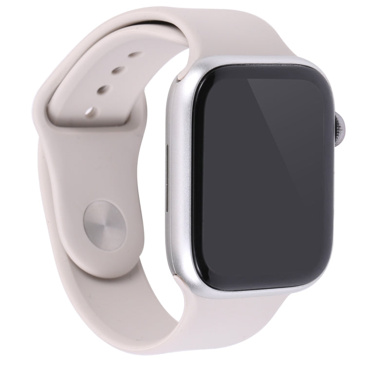 For Apple Watch Series 8 45mm Black Screen Non-Working Fake Dummy Display Model(Starlight) - Watch Model by PMC Jewellery | Online Shopping South Africa | PMC Jewellery | Buy Now Pay Later Mobicred