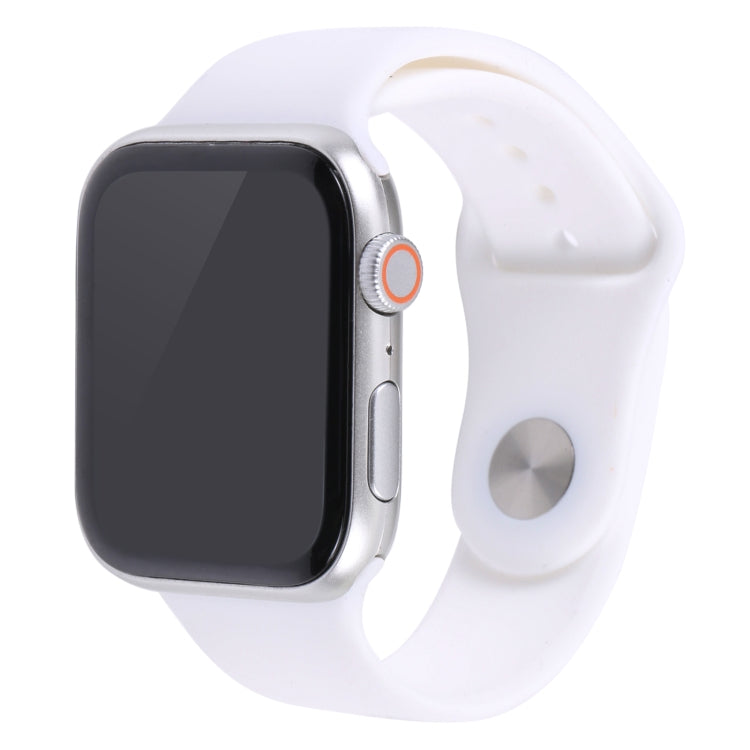 For Apple Watch SE 2022 44mm Black Screen Non-Working Fake Dummy Display Model (White) - Watch Model by PMC Jewellery | Online Shopping South Africa | PMC Jewellery | Buy Now Pay Later Mobicred