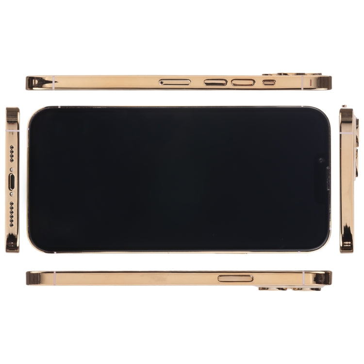 For iPhone 13 Pro Max Black Screen Non-Working Fake Dummy Display Model (Gold) - For iPhone & iPad by PMC Jewellery | Online Shopping South Africa | PMC Jewellery | Buy Now Pay Later Mobicred