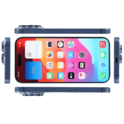 For iPhone 15 Pro Max Color Screen Non-Working Fake Dummy Display Model (Blue) - For iPhone & iPad by PMC Jewellery | Online Shopping South Africa | PMC Jewellery